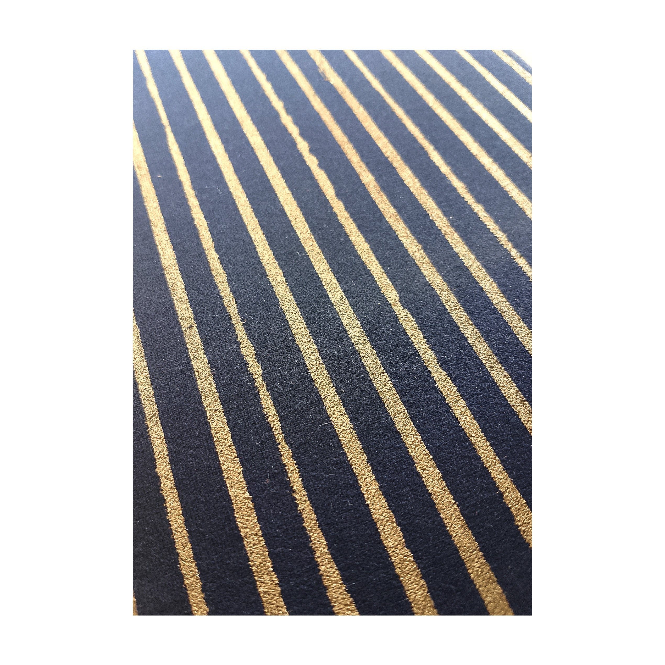 The Striped Notebook - Navy