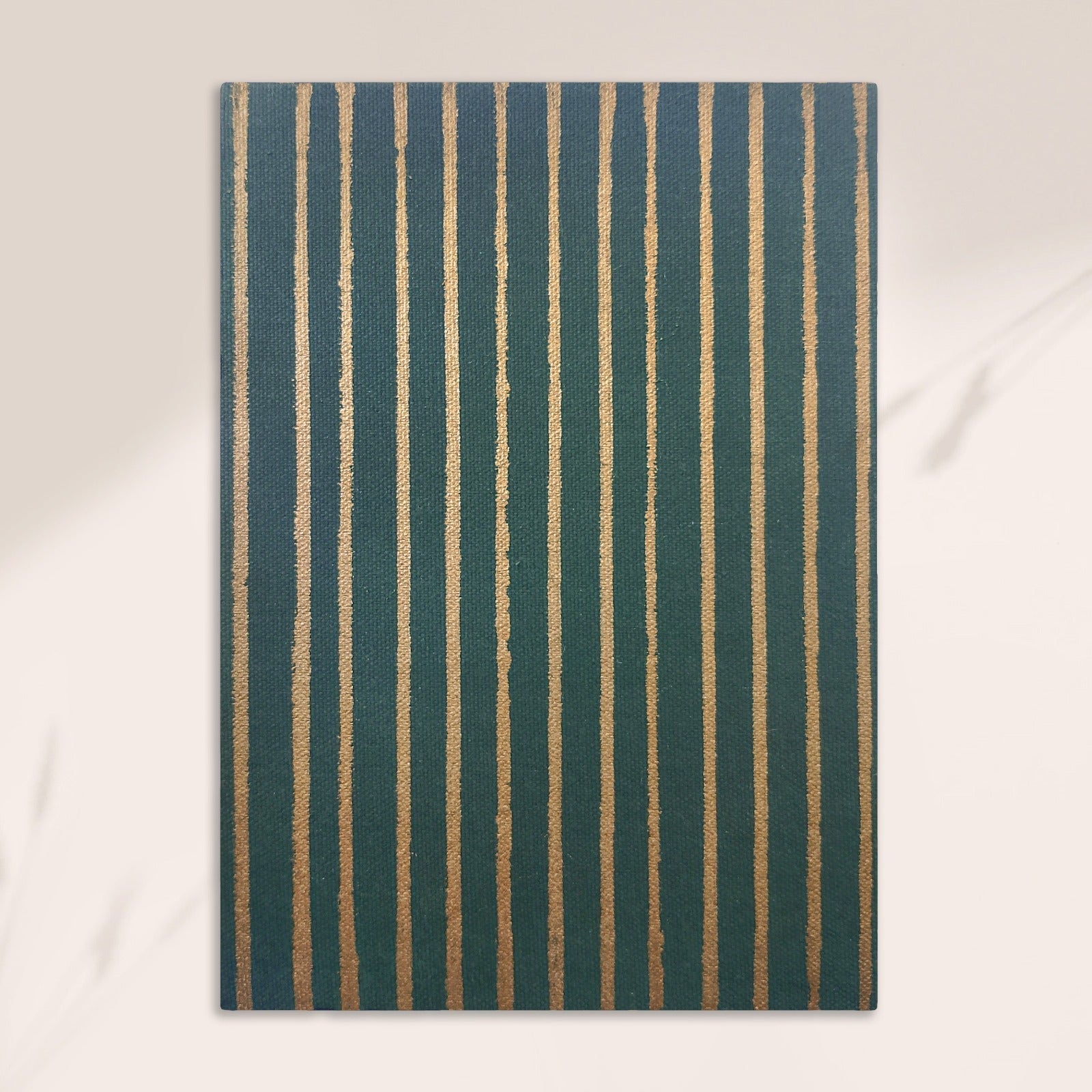 The Striped Notebook - Green